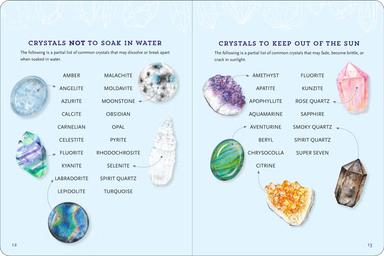 The Crystals Journal Book