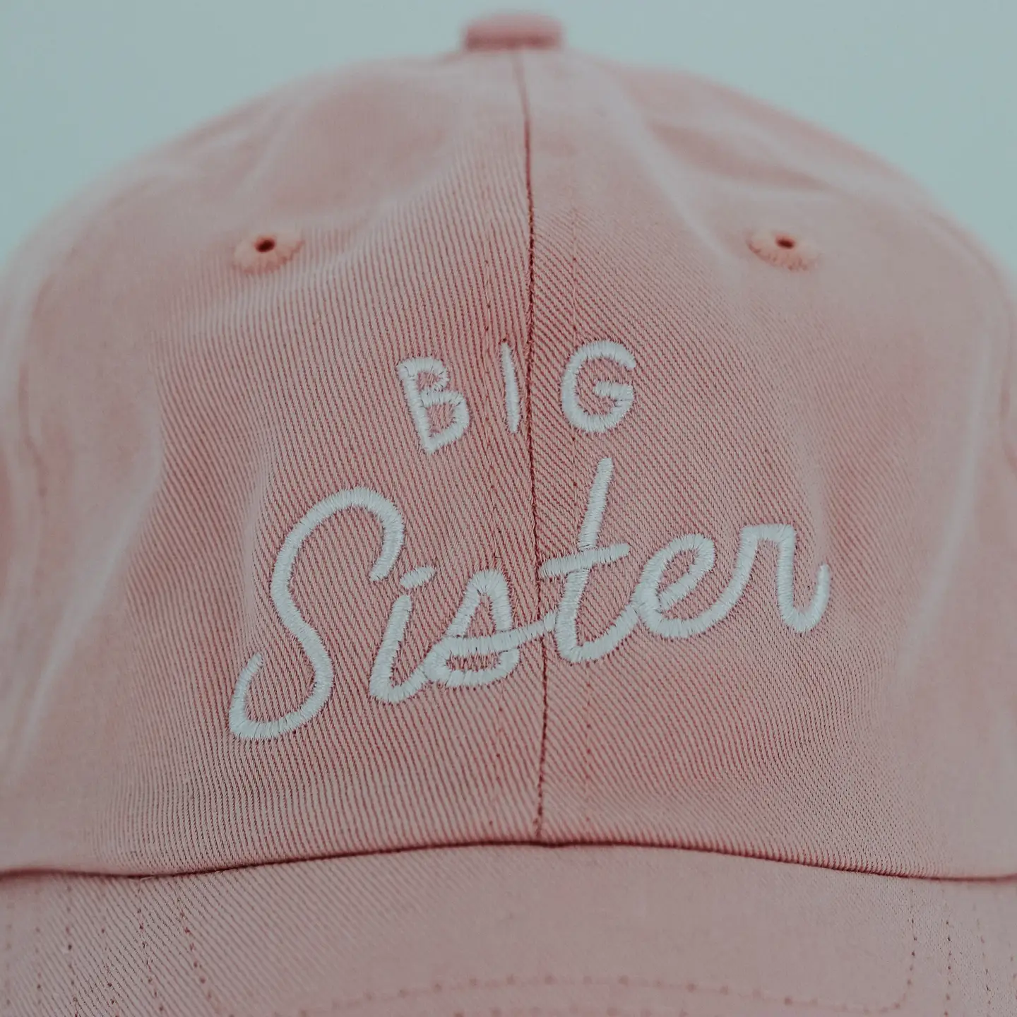 Big Sister Girls Baseball Hat