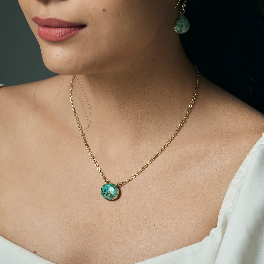 Natural Turquoise Necklace