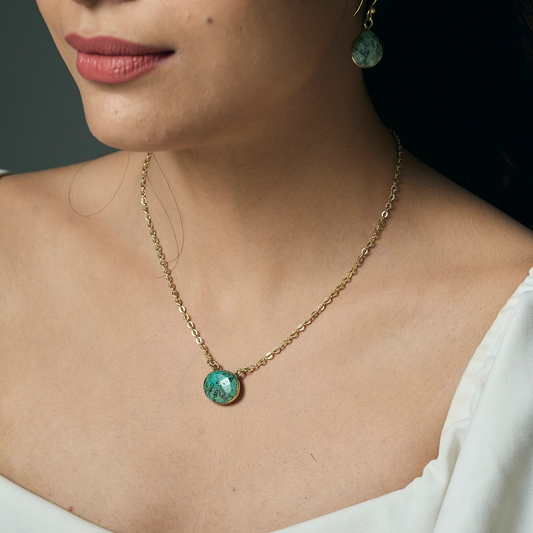 Natural Turquoise Necklace