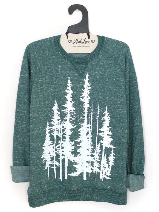 Evergreen Forest Speckle Sweatshirt