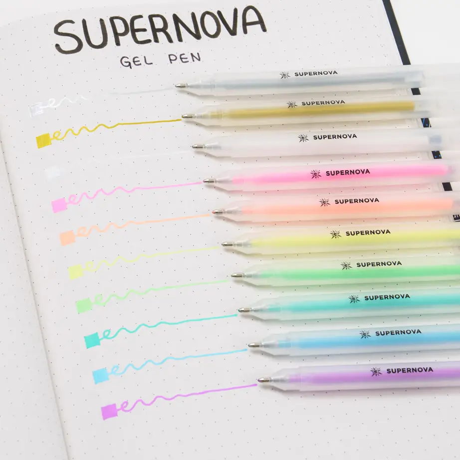 Supernova Gel Pen Pack