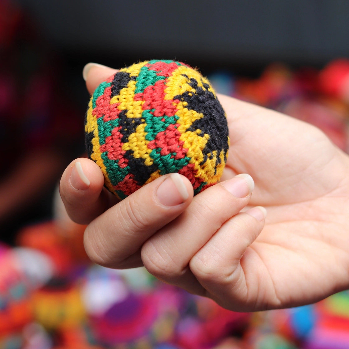 Crochet Hacky Sack Set of 2