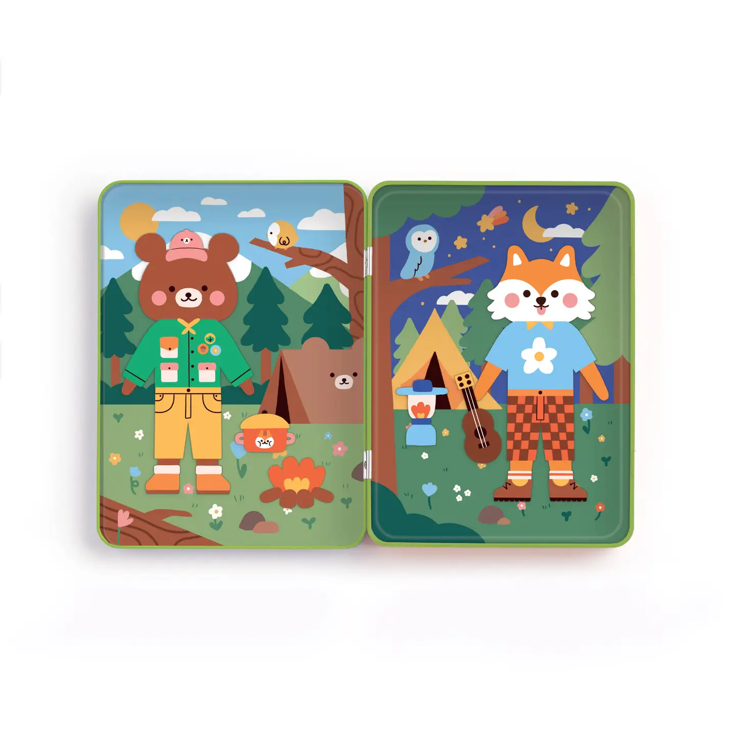Happy Camper Magnetic Dress Up