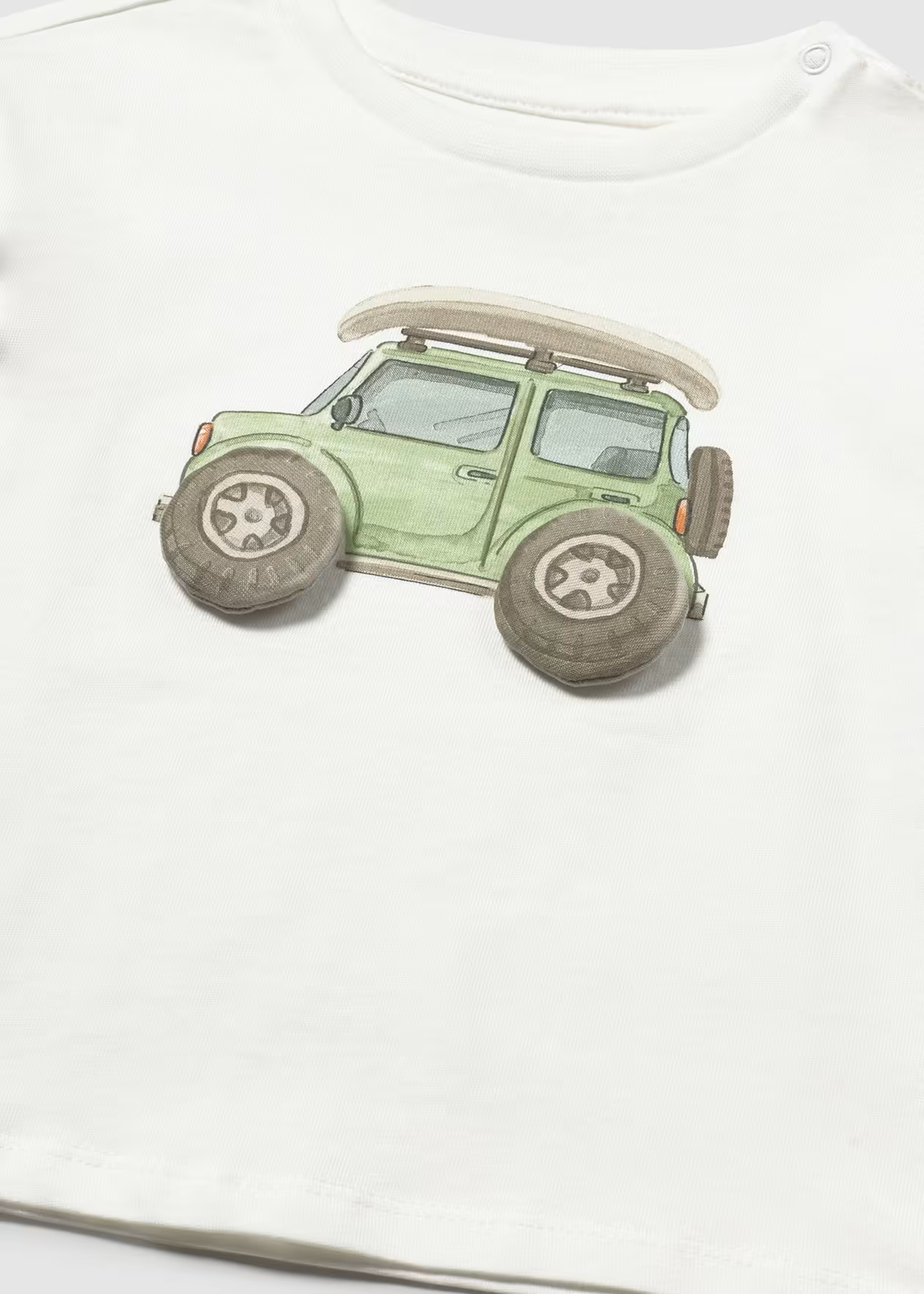 Baby Jeep Applique T-Shirt