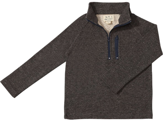 Boys Picket Zip Up Pullover