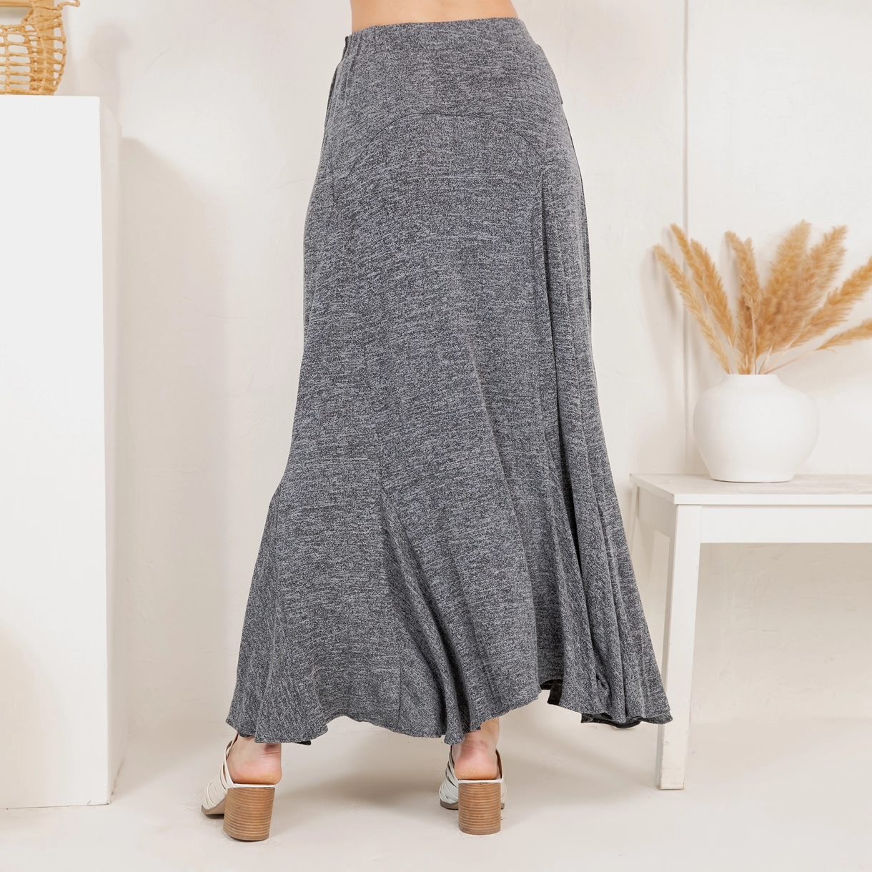 Boho Bias-Cut Skirt
