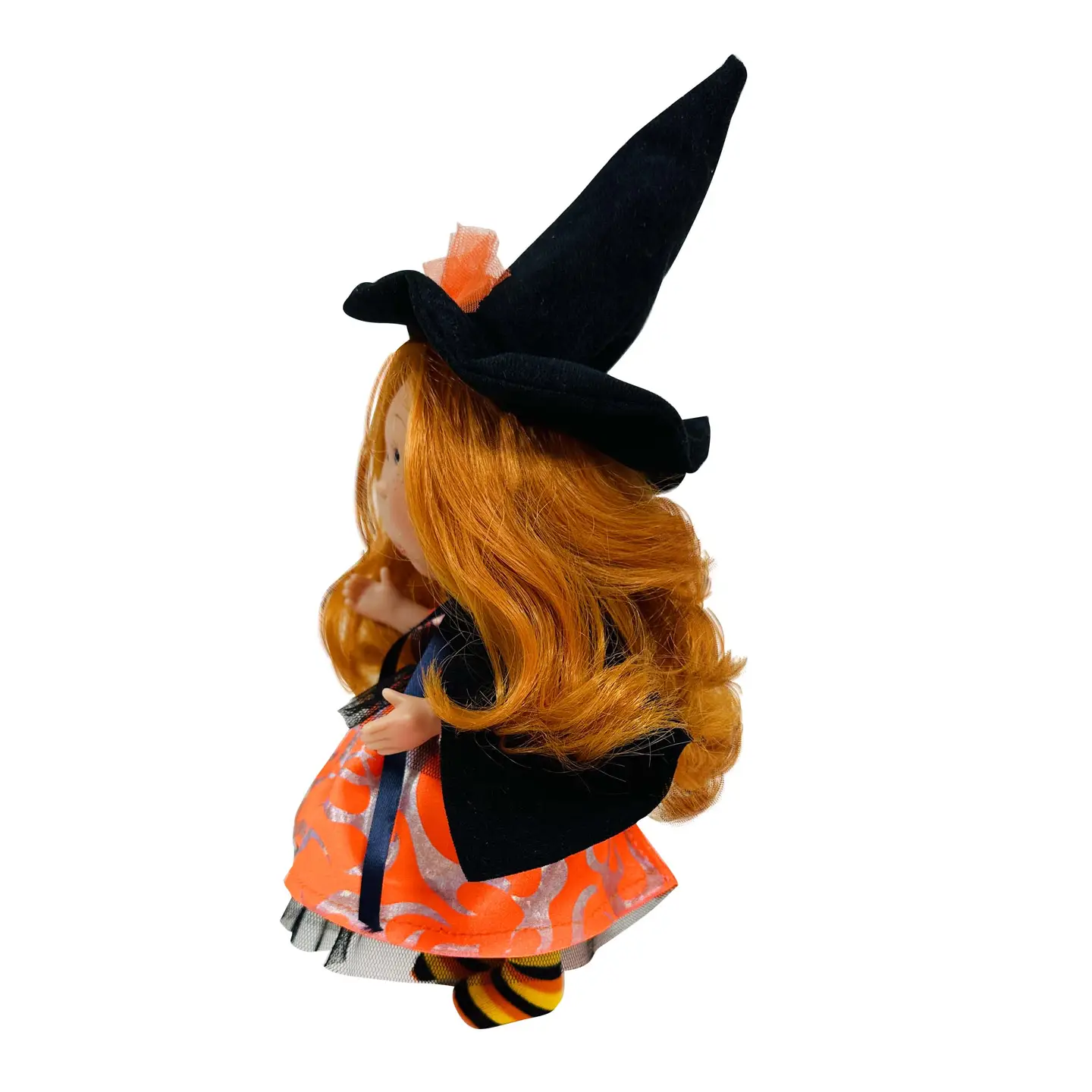 Little Mia Halloween Doll Red Hair Orange Dress
