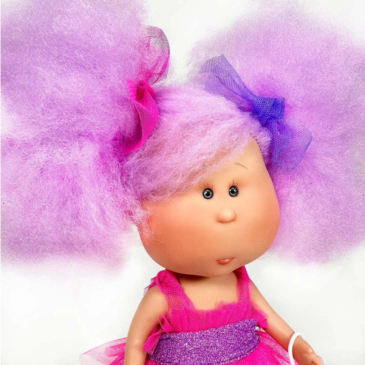 Mia Doll with Pet Purple Cotton Candy