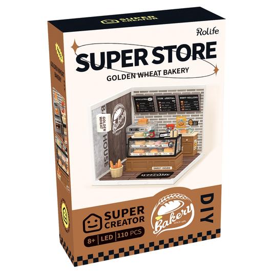 Miniature House Kit: Golden Wheat Bakery