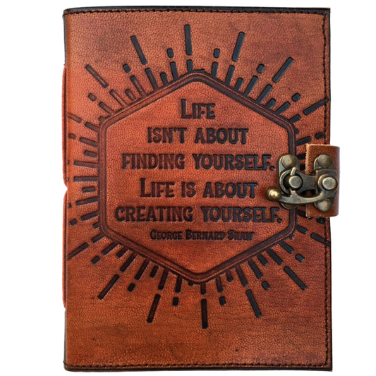 Create Yourself Leather Journal