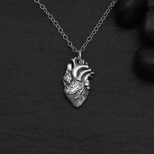 Anatomical Heart Necklace