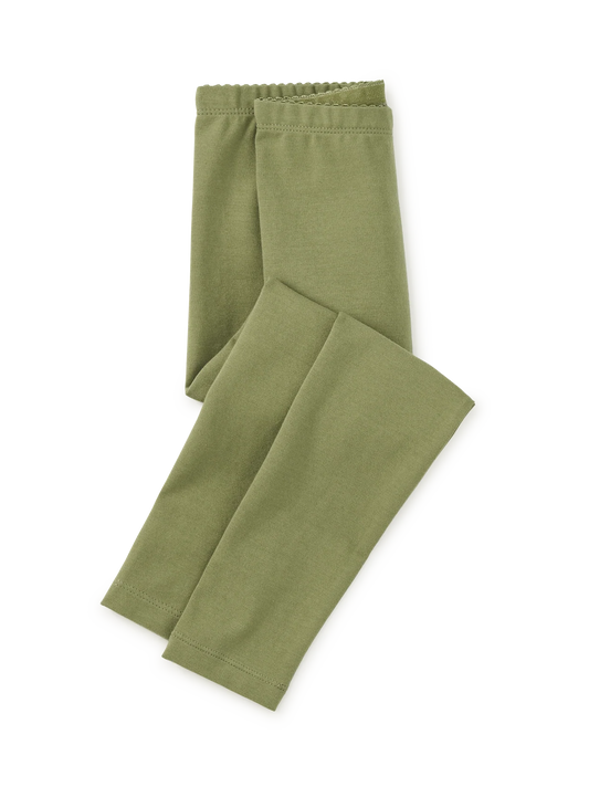 Girls Loden Green Leggings