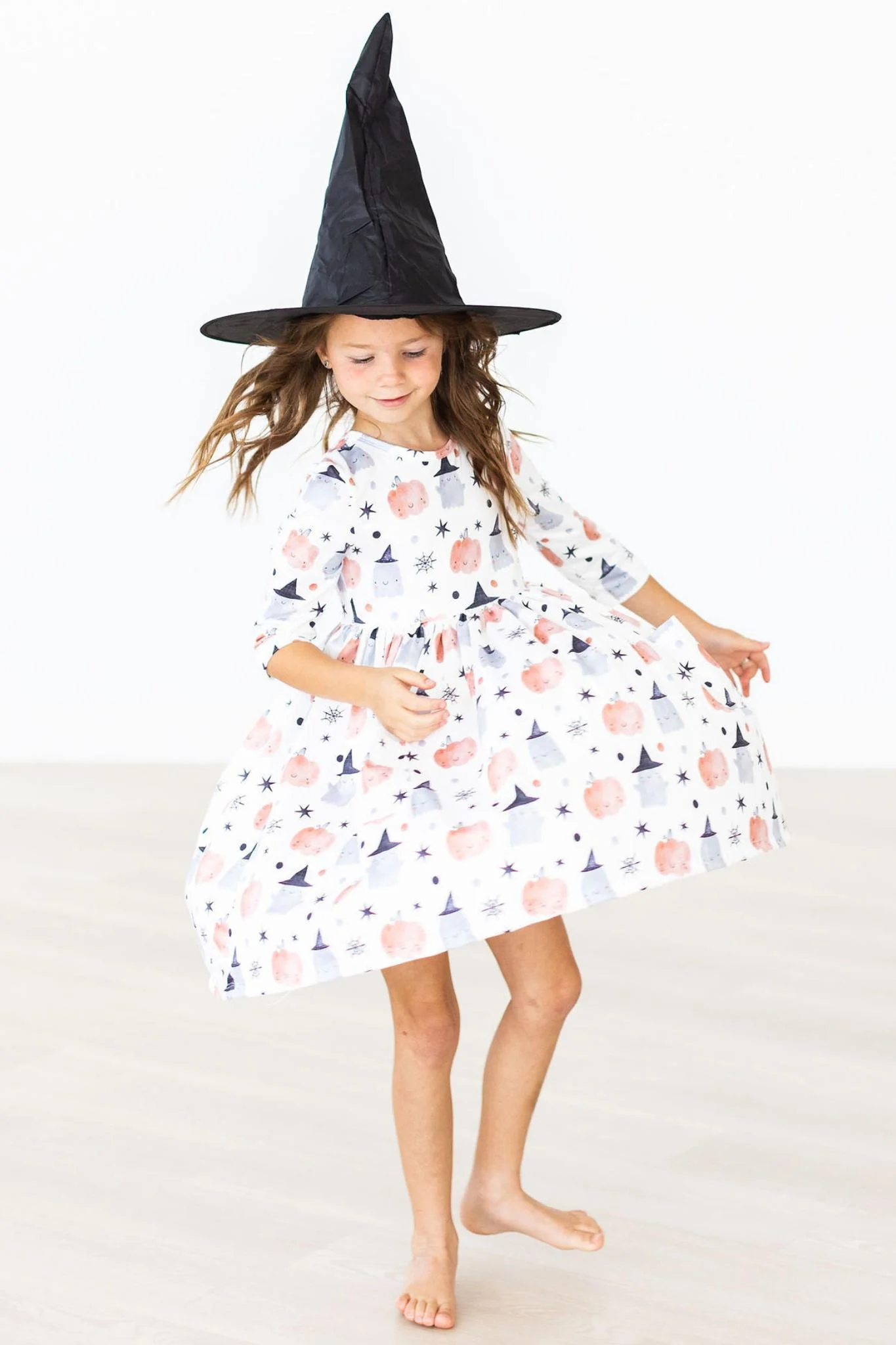 Girls Peek-a-Boo Twirl Dress