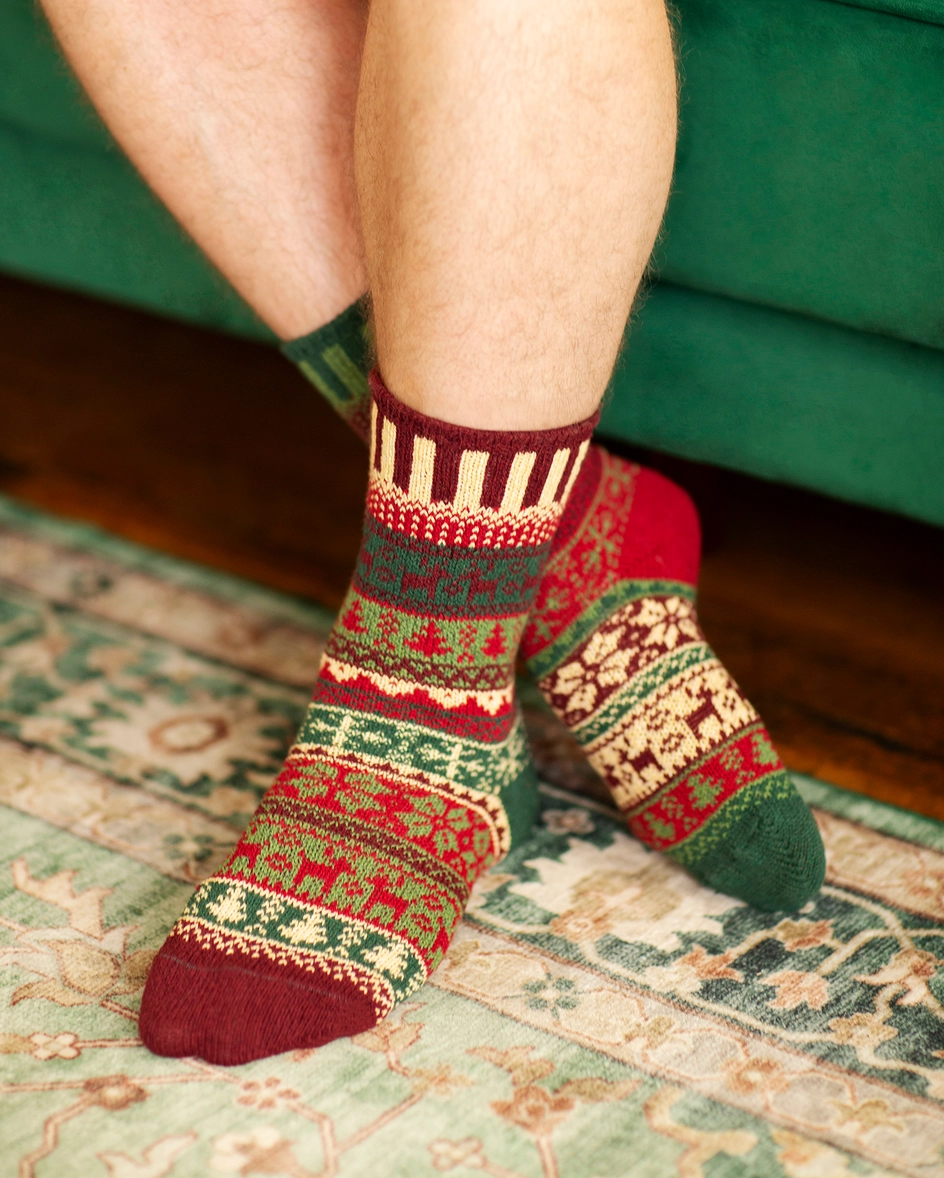 Noel Crew Socks