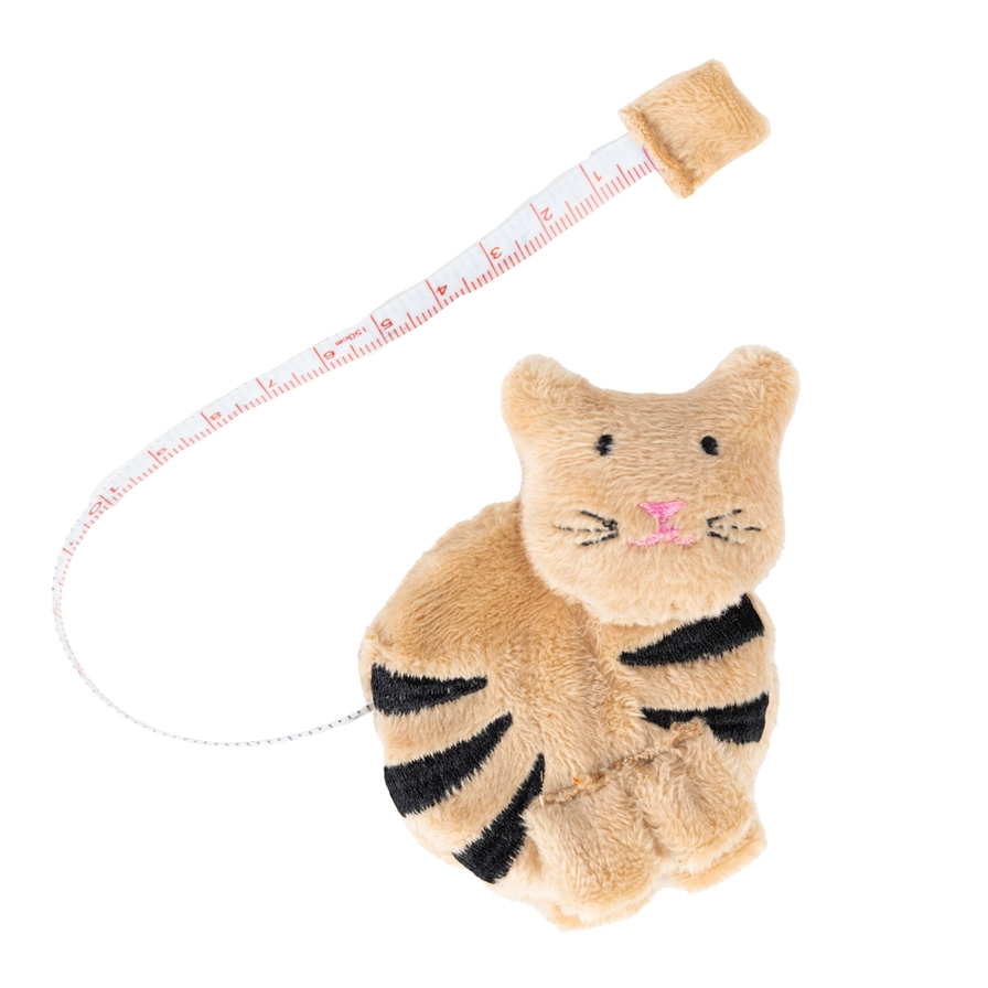 Fuzzy Cat Tape Measure