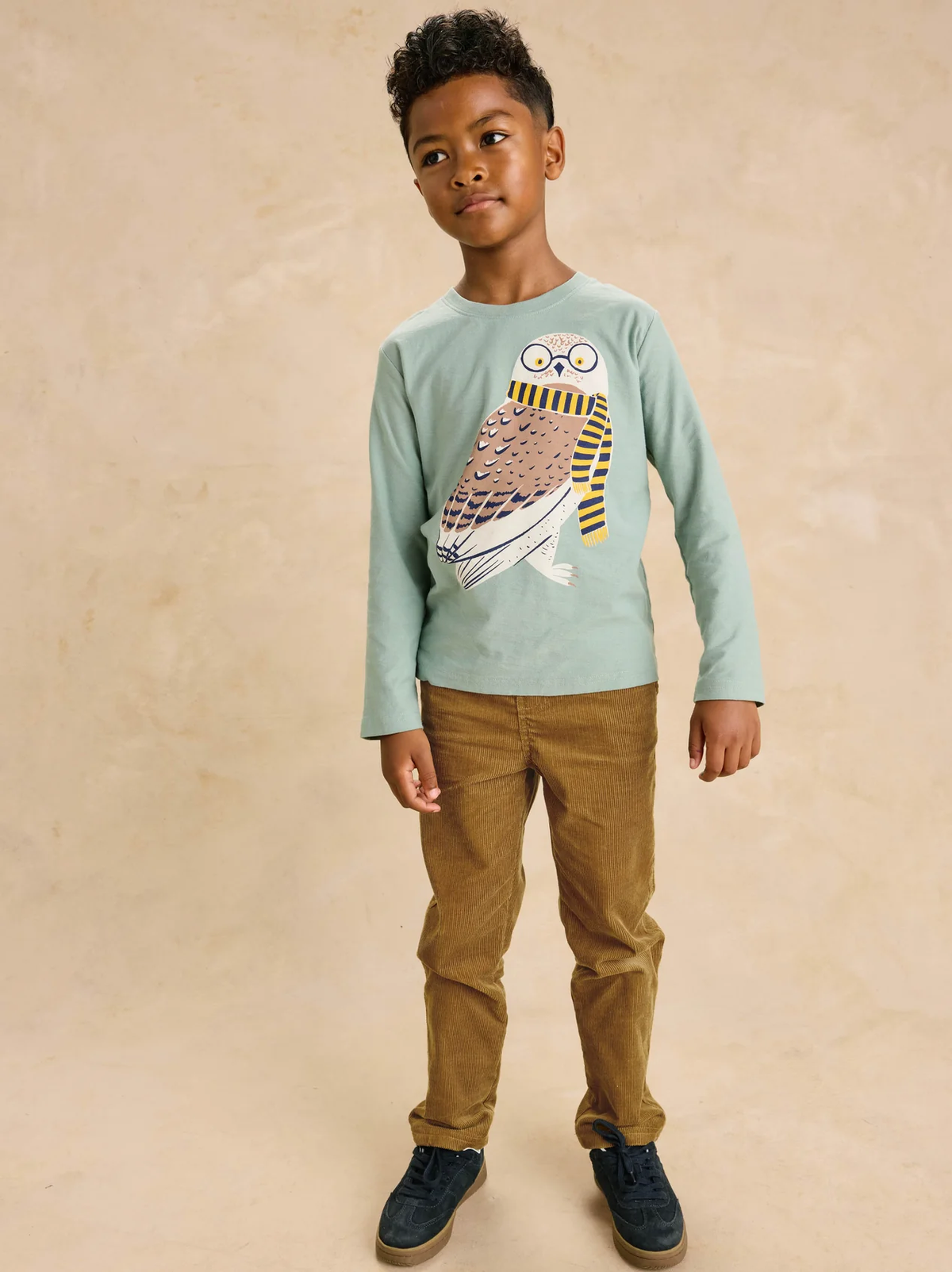 Oxford Owl Long Sleeve Graphic Tee