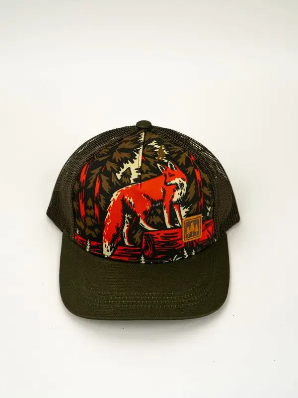 Fox Illustrated Kids Trucker Hat