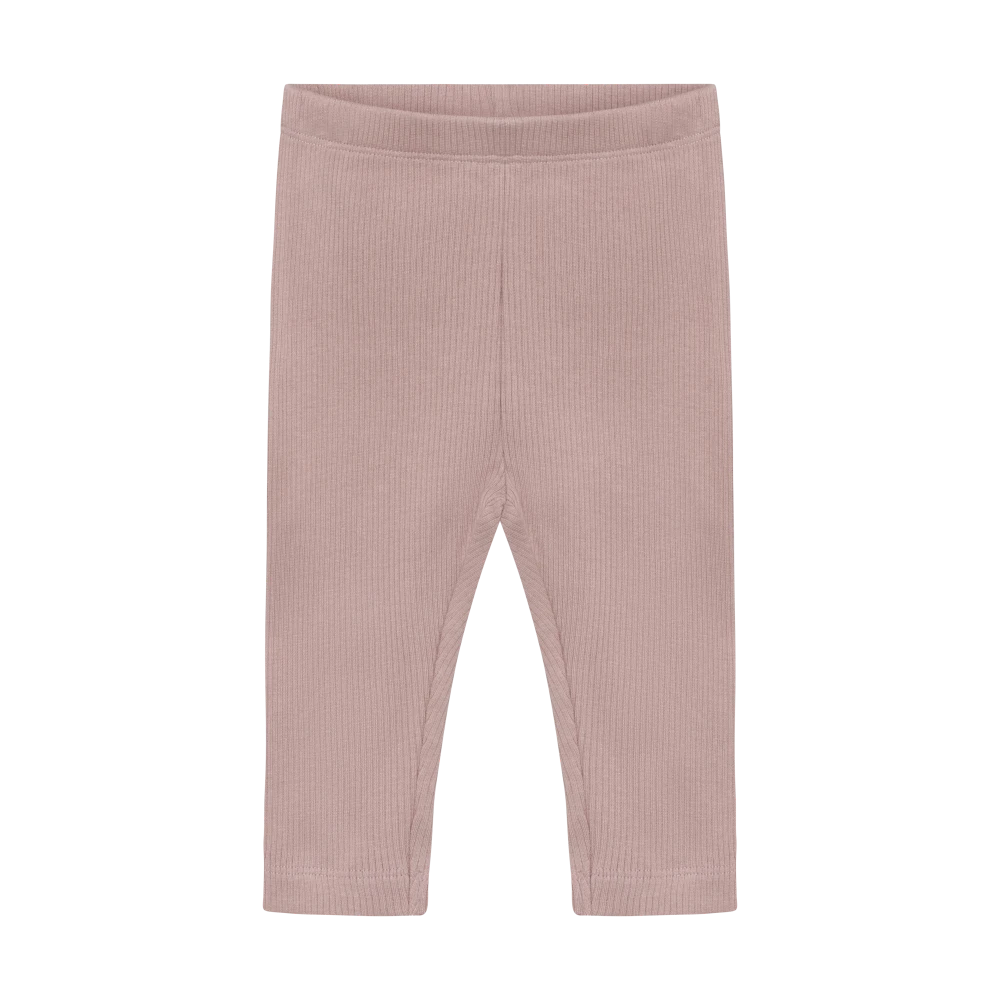 Baby Girl Ribbed Leggings