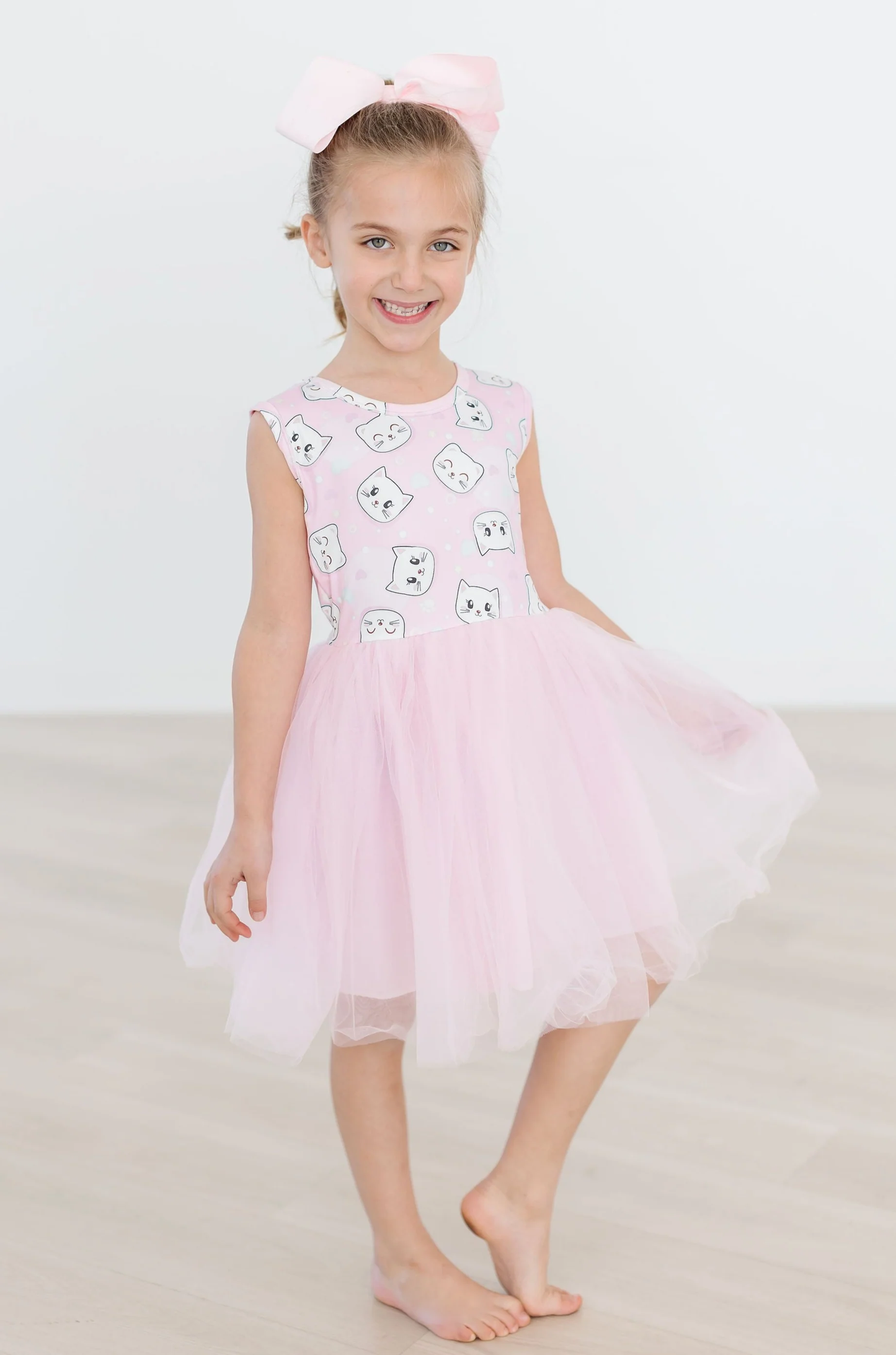 Pawsitively Adorable Cat Tutu Dress