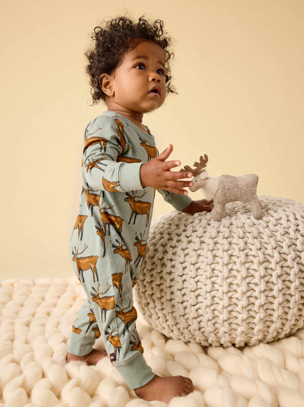 Baby Painted Deer Romper