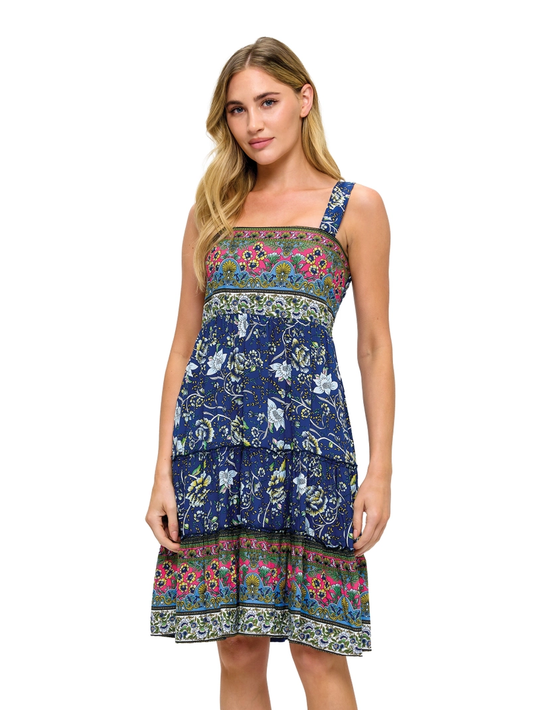 Boho Floral Sundress