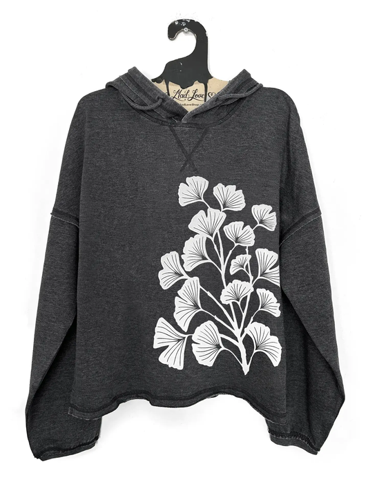 Gingko Vintage Washed Hoodie