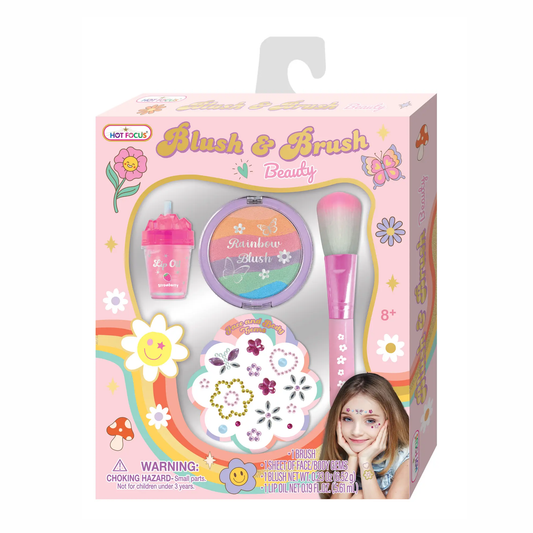 Girls Blush & Brush Beauty Set