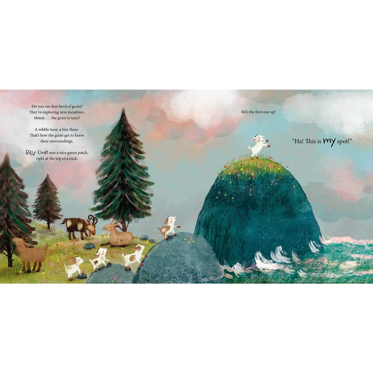 Billy Goat At the Top Book