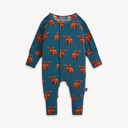 Word To Your Herd Highland Cow Magnetic Me Coverall