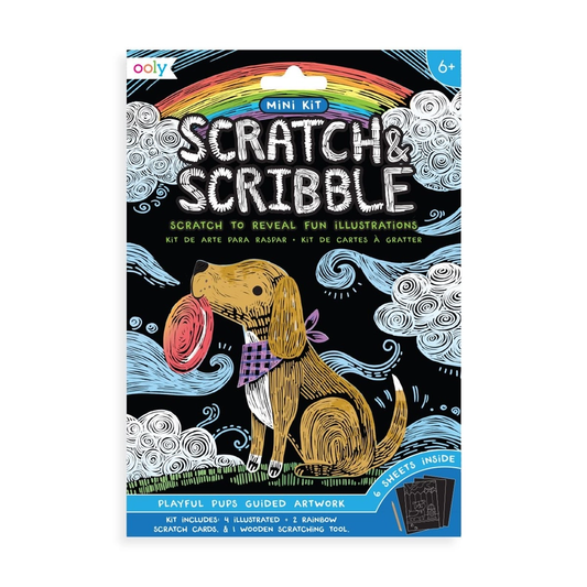 Mini Scratch & Scribble Playful Pups