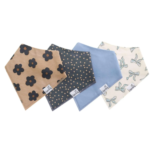 Gemma Baby Bandana Set 4pk