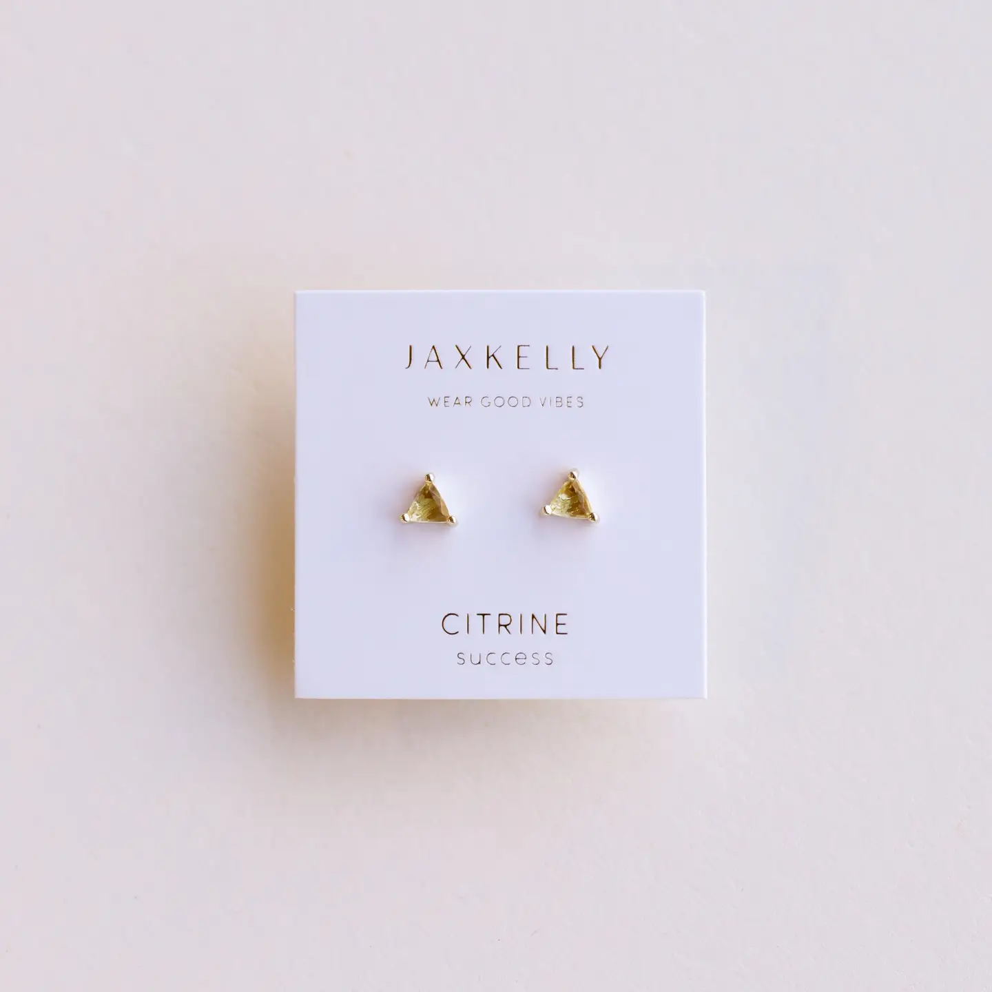 Mini Energy Earrings Citrine