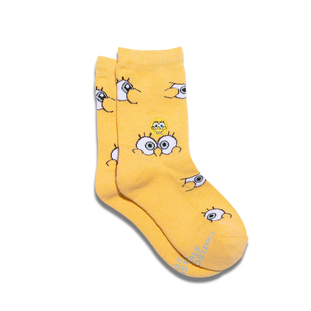 Spongebob Kids Socks That Protect Oceans