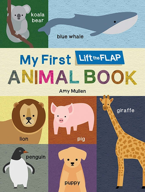 My First Animal Book-Flap Board Book