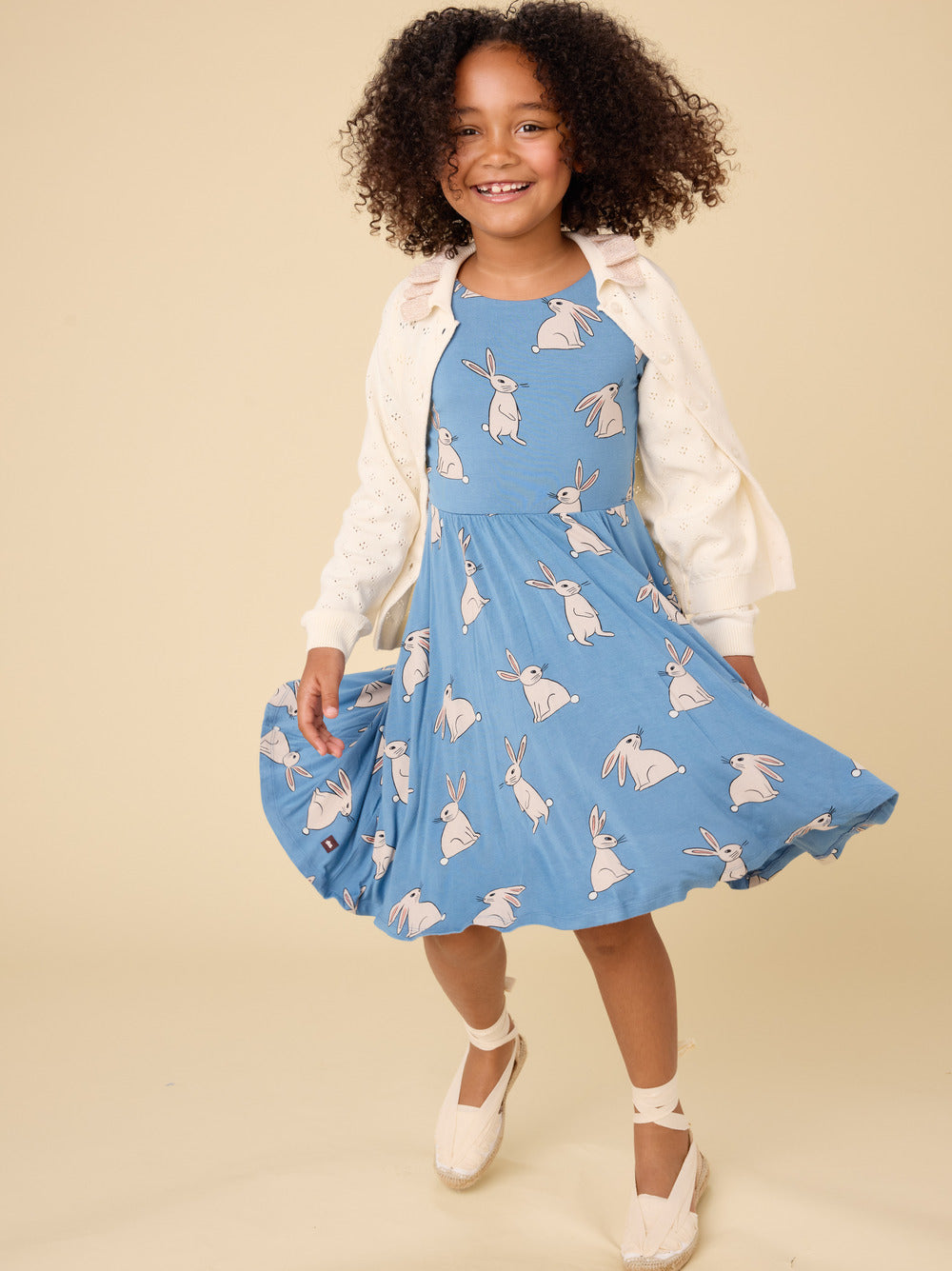 Girls Bamboo Bunny Best Dress