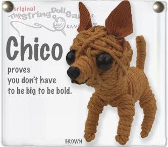 Chico Dog String Doll Keychain