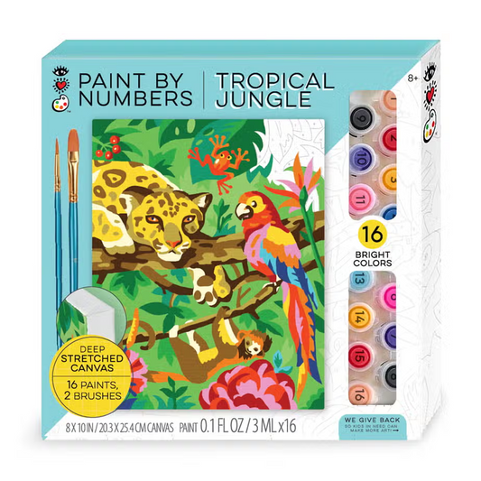 Paint By Numbers Tropical Jungle