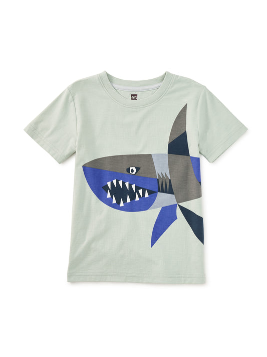 Kids Cubist Shark Graphic Tee