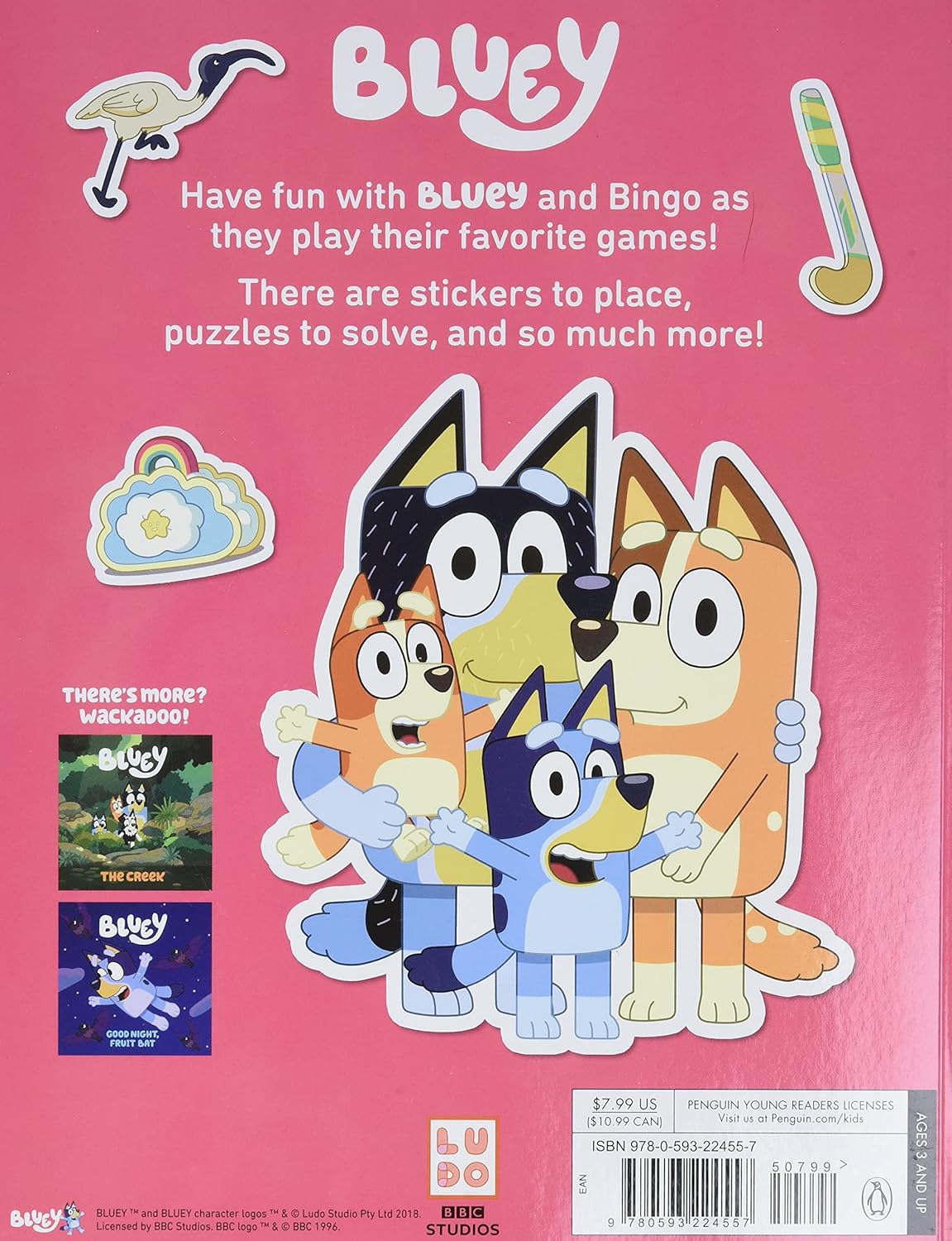 Bluey Sticker & Activity Book