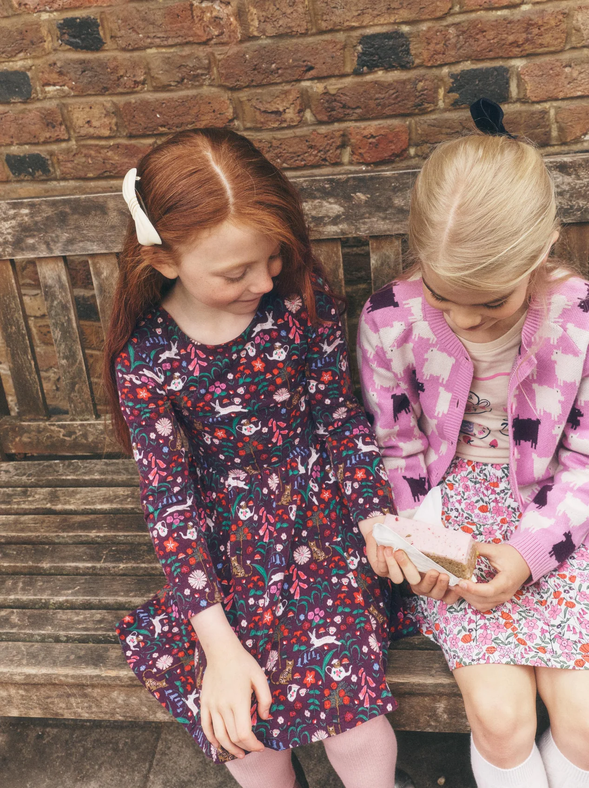 Girls Tea Party Floral Ballet Dress