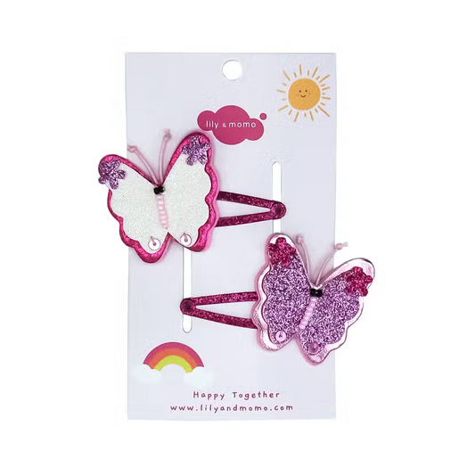 Butterfly Pals Hair Clips