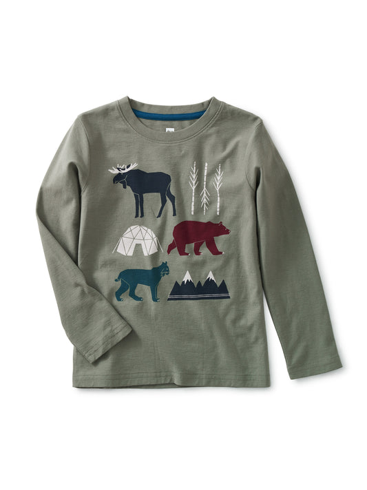 Kids Forest Friends Graphic Tee