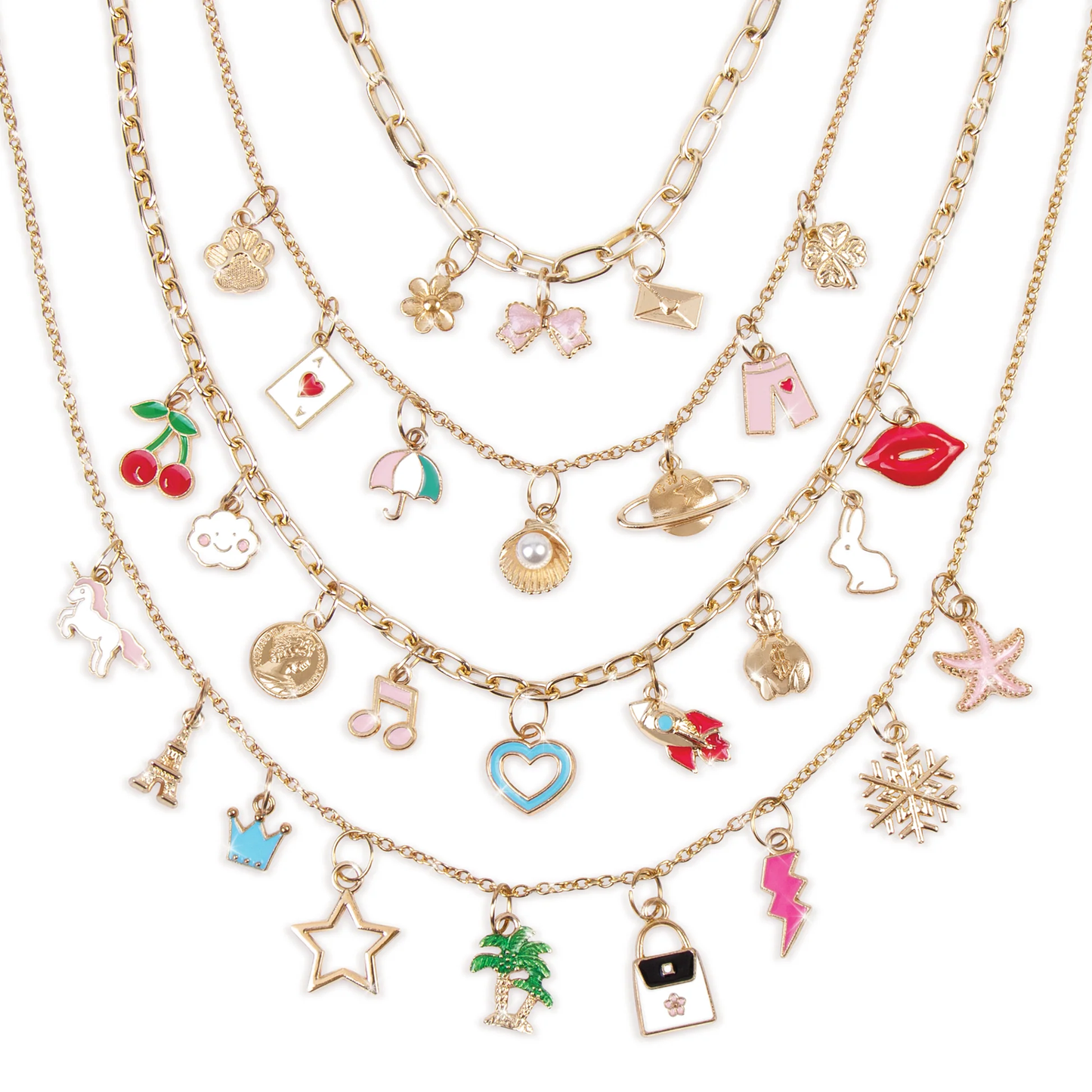 Handful of Charm DIY Necklace Set