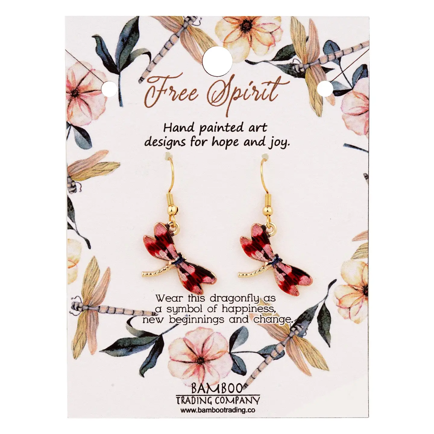 Free Spirit Dragonfly Earrings