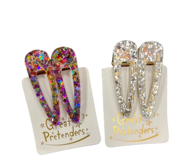 Girls Gel Sparkle Hairclips