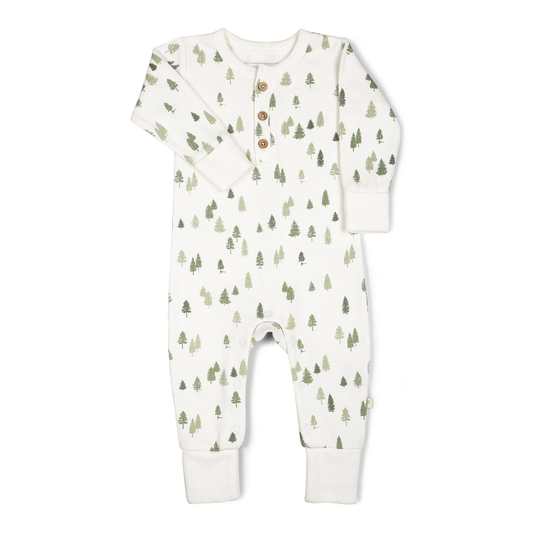 Baby Alpine Organic Button Romper