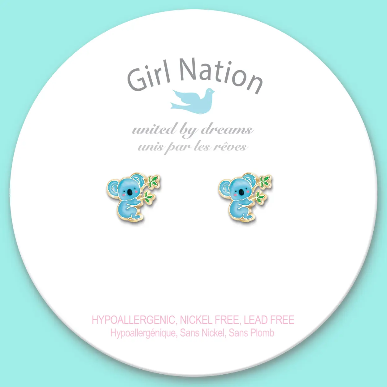 Cutie Koala Stud Earrings