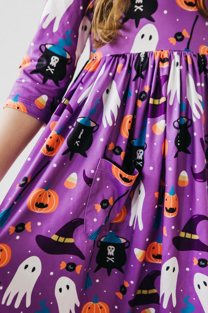 Girls No Tricks, Just Treats Dress
