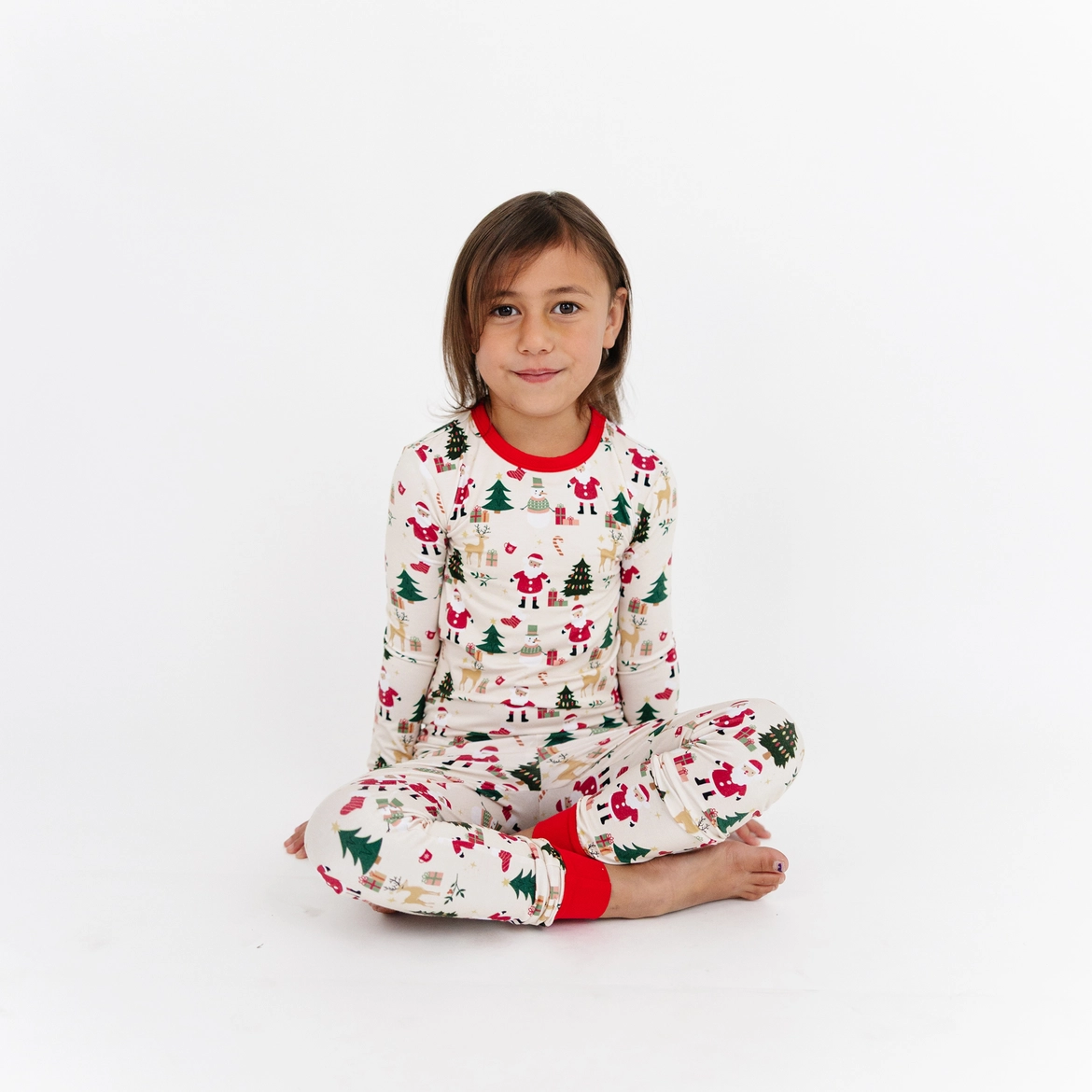 Cozy Christmas Bamboo Kids Pajamas